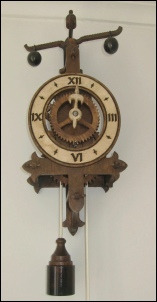 Reloj de madera Foliot